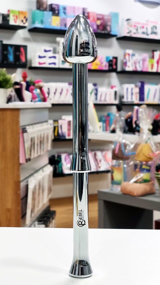 VARILLA ANAL METÁLICA CON VIBRACIÓN