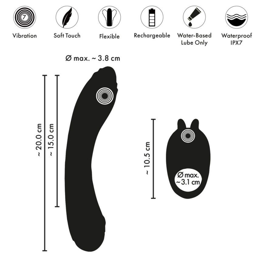 Vibrador 3 en 1