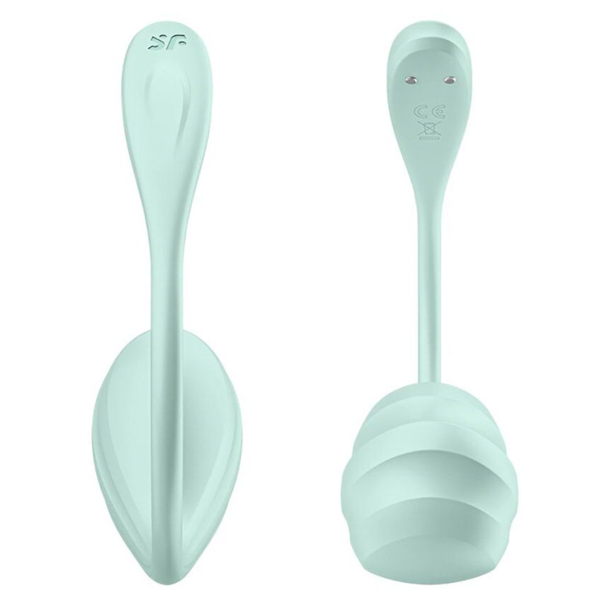 SATISFYER   SMOOTH PETAL ESTIMULADOR PUNTO G VERDE AGUA APP GRATUITA