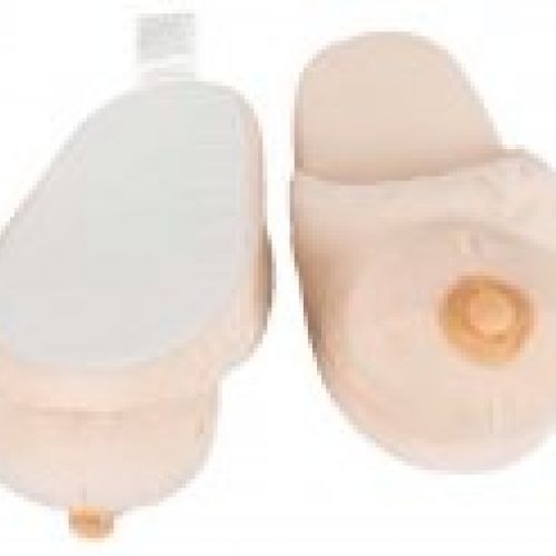 zapatillas peluche pechos