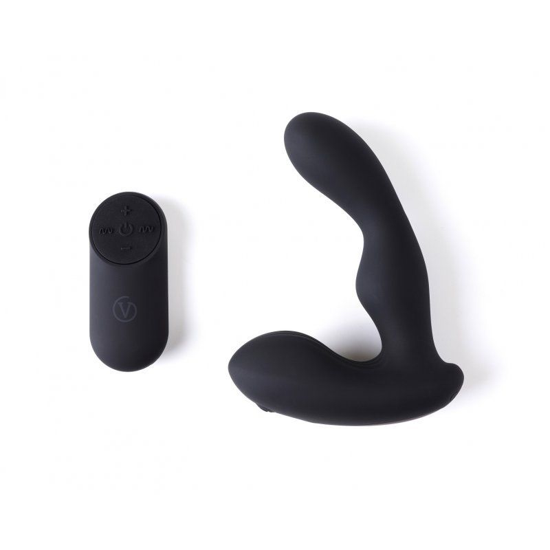 Vibrador prostático ergonómico con control remoto