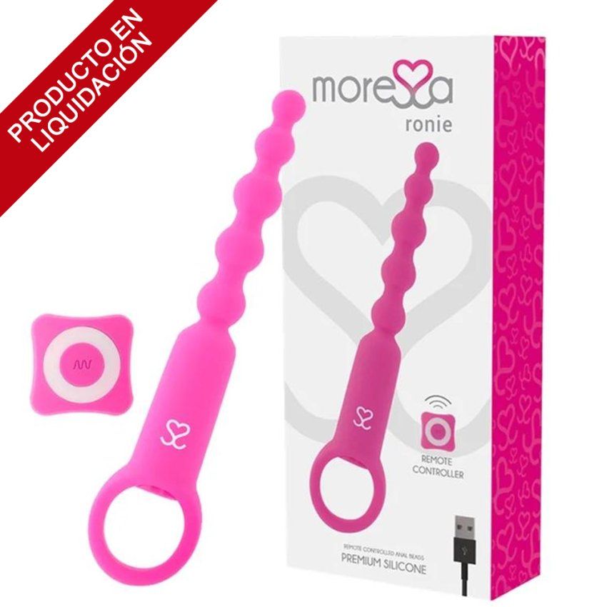 Bolas anales con vibración y mando a distancia