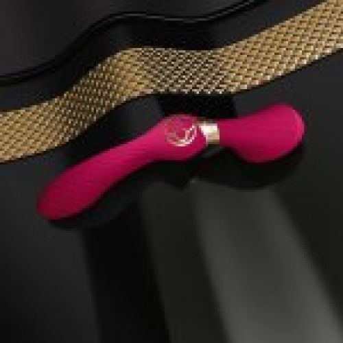 shunga vibrador masajeador zoe frambuesa (3)