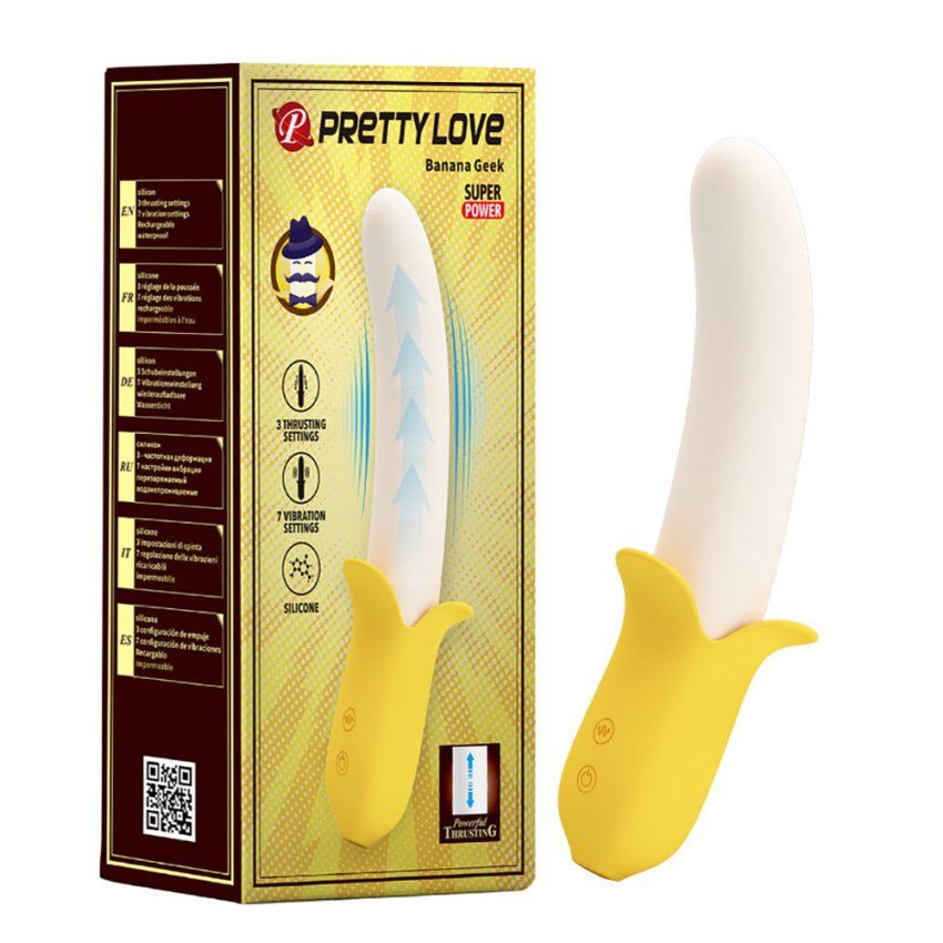 BANANA GEEK SUPER POWER 7 VIBRACIONES UP&DOWN
