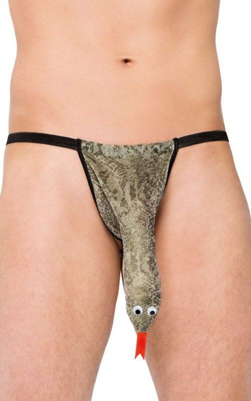 Tanga Hombre forma de Serpiente