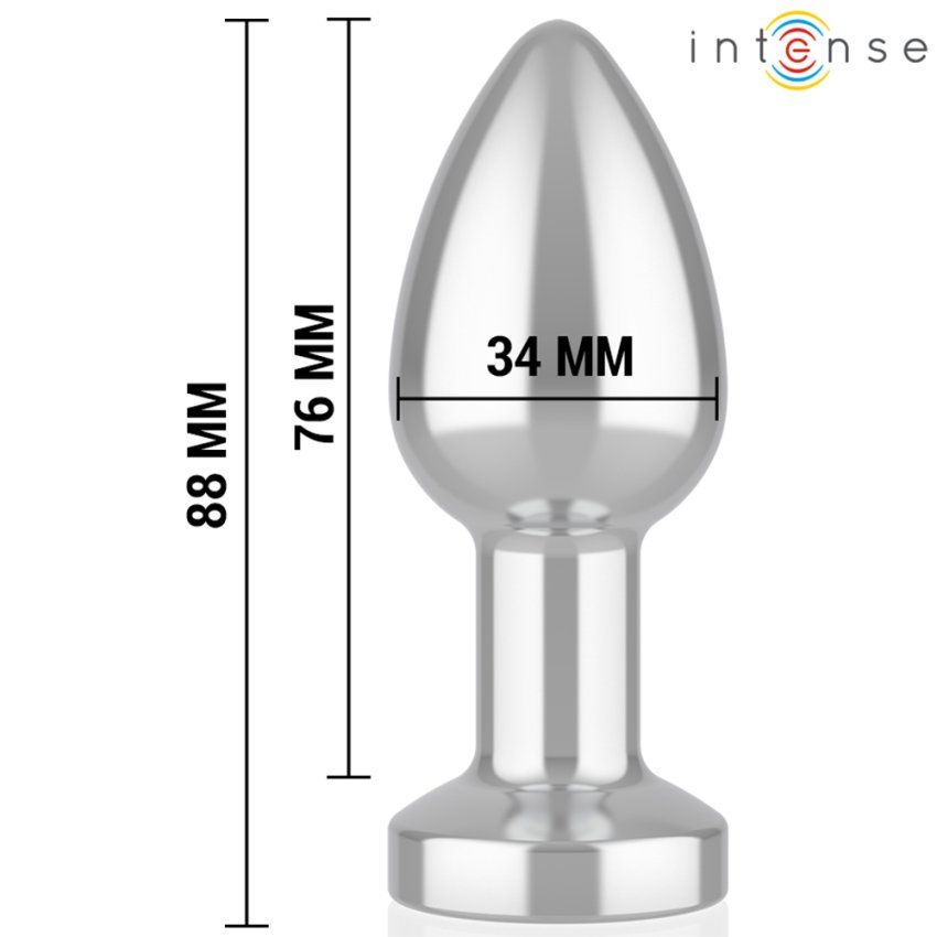 plug anal vibrador talla M