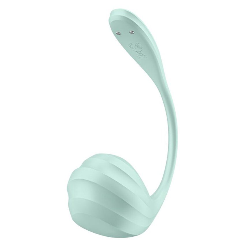 SATISFYER   SMOOTH PETAL ESTIMULADOR PUNTO G VERDE AGUA APP GRATUITA