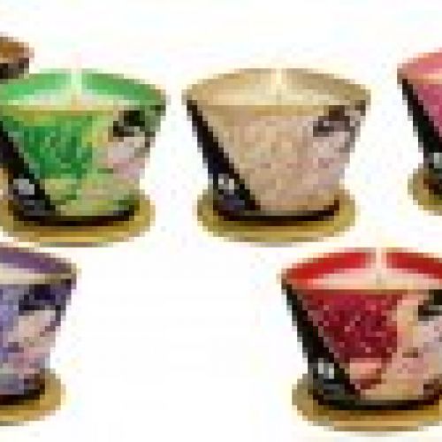 velas de masaje shunga