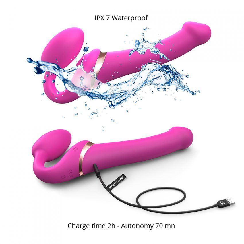 Strap on Multi Orgasmo Fucsia