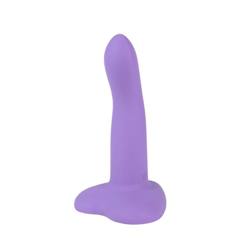 Dildo Flow Emotional Lila Silicona Liquida 13 x 2,9cm