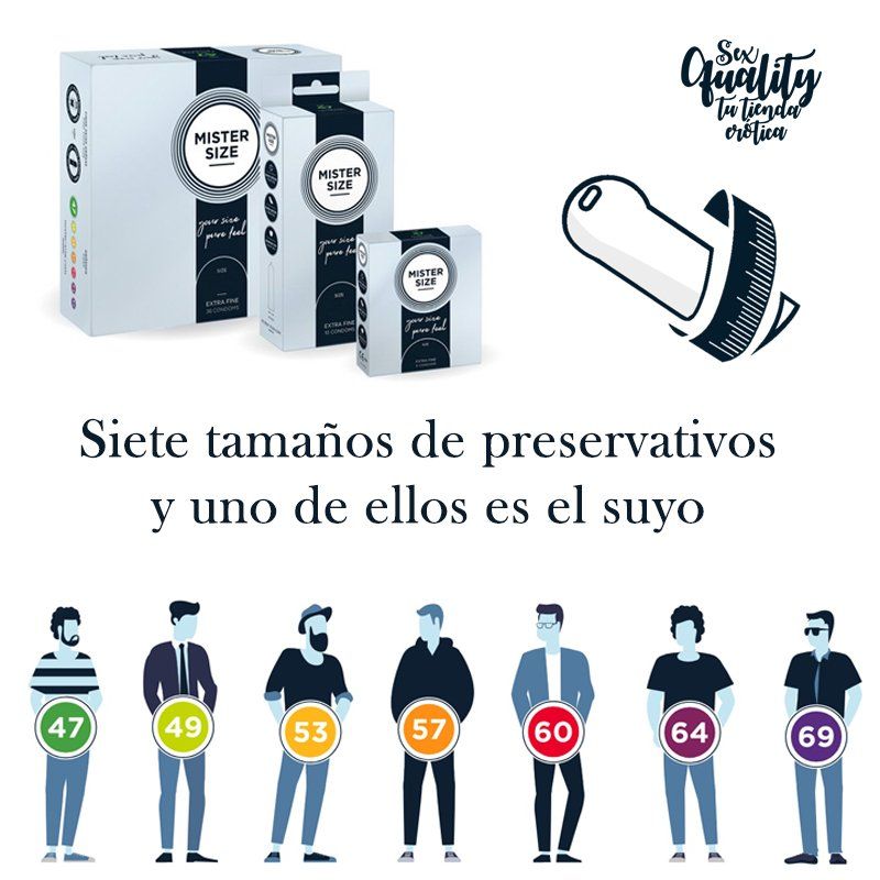 preservativos mister size