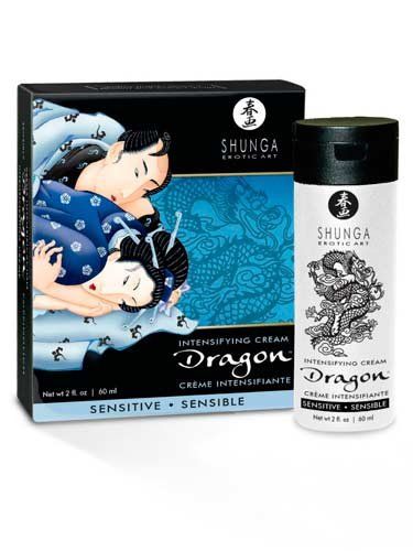 SHUNGA DRAGON CREMA SENSITIVE PARA PAREJAS