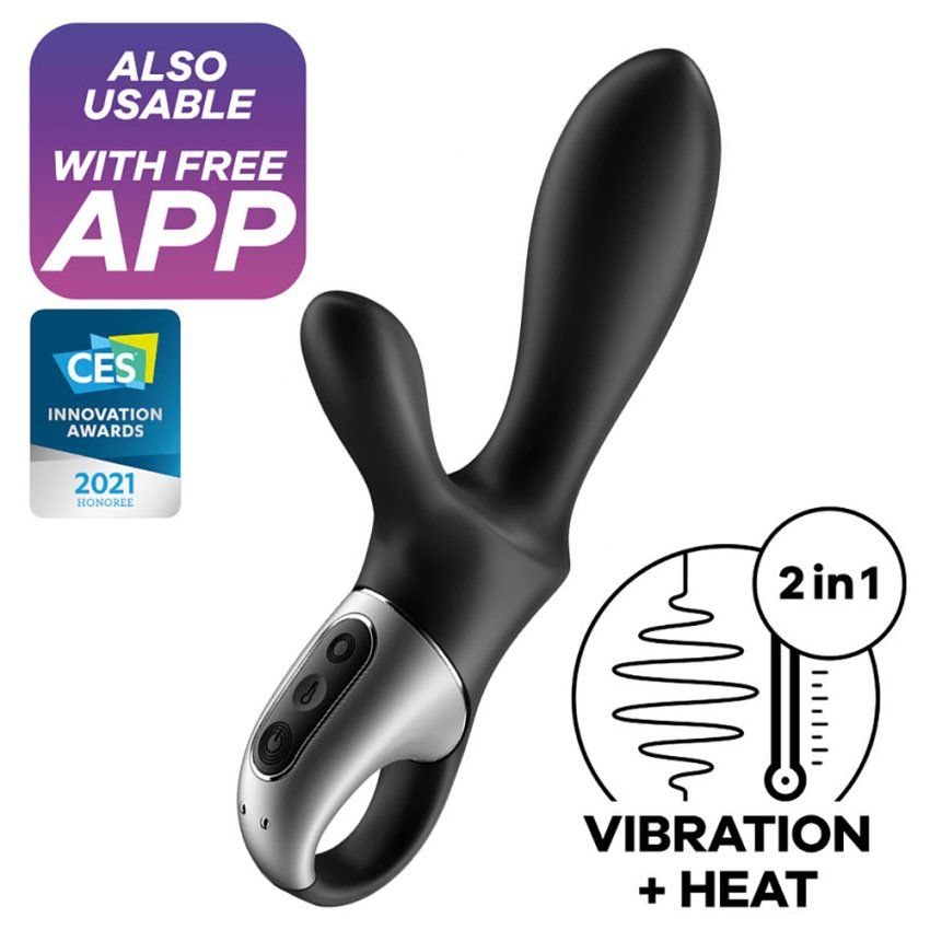 Vibrador anal Satisfyer Heat Climax +