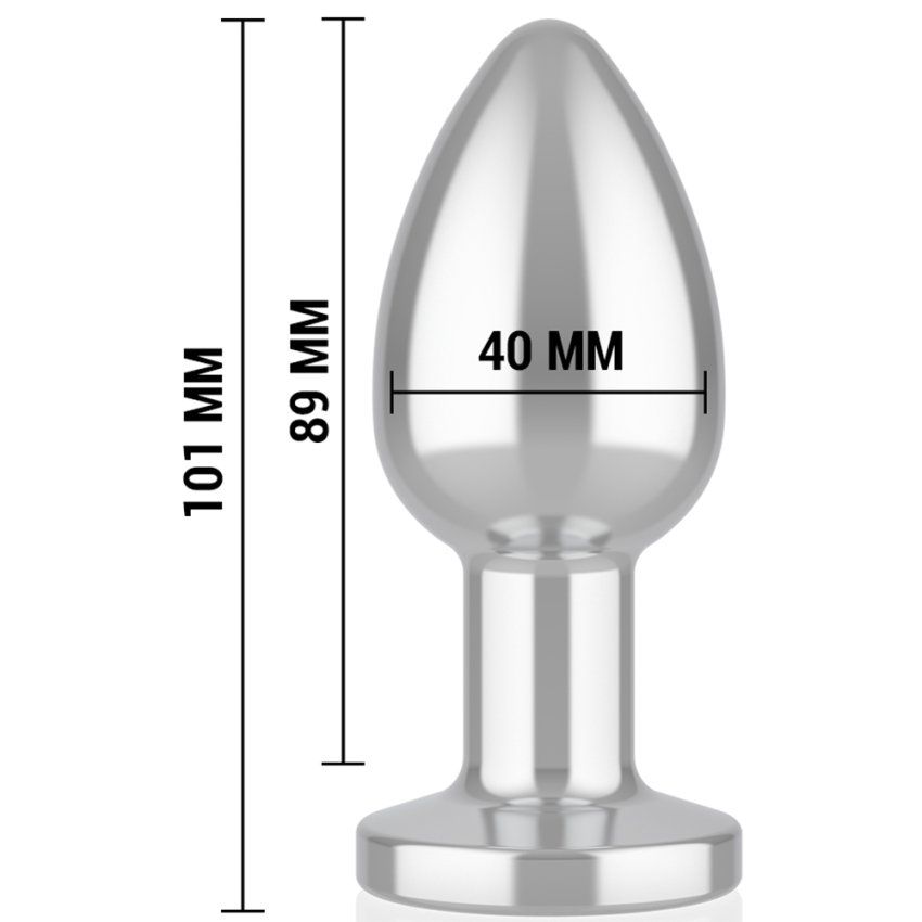 plug anal vibrador talla L