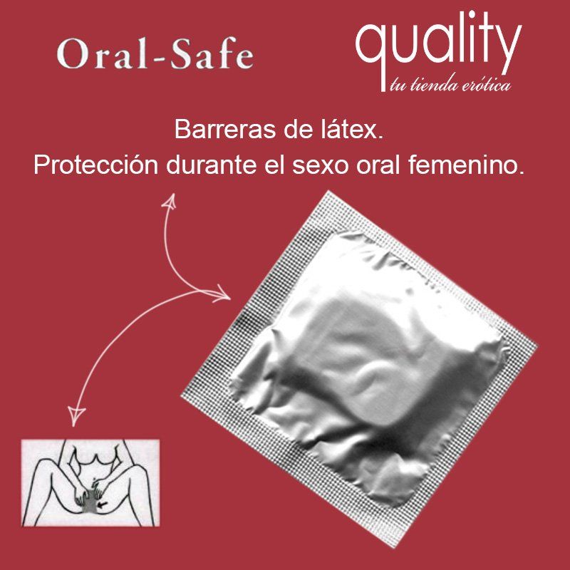 barreras para sexo oral femenino