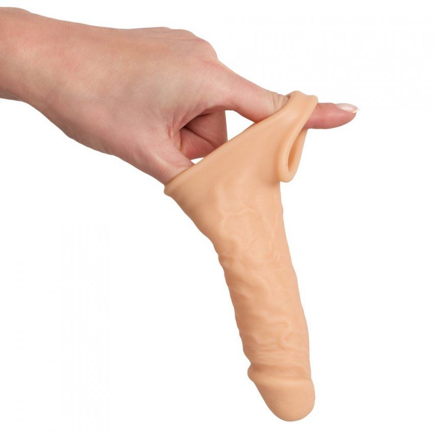 Funda alargadora pene realística