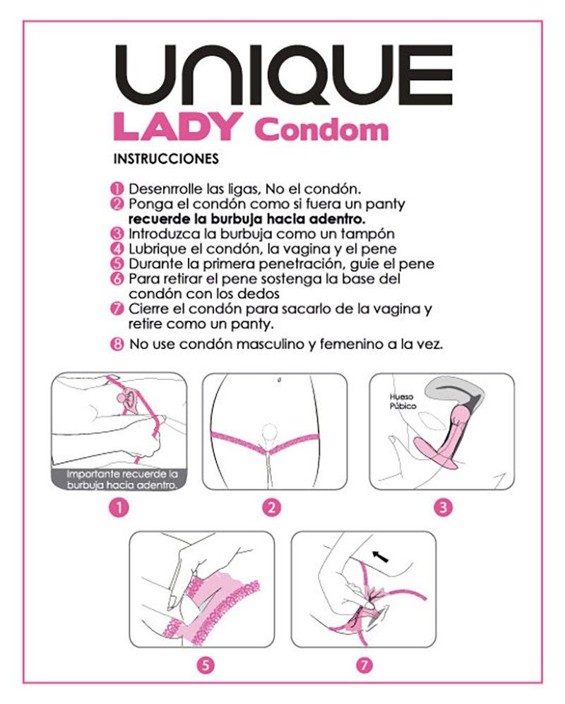 condones femeninos lady condoms en oviedo