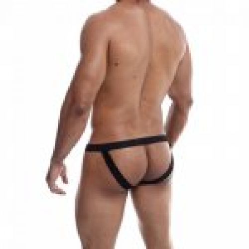 body hombre suspensorio con pajarita 3