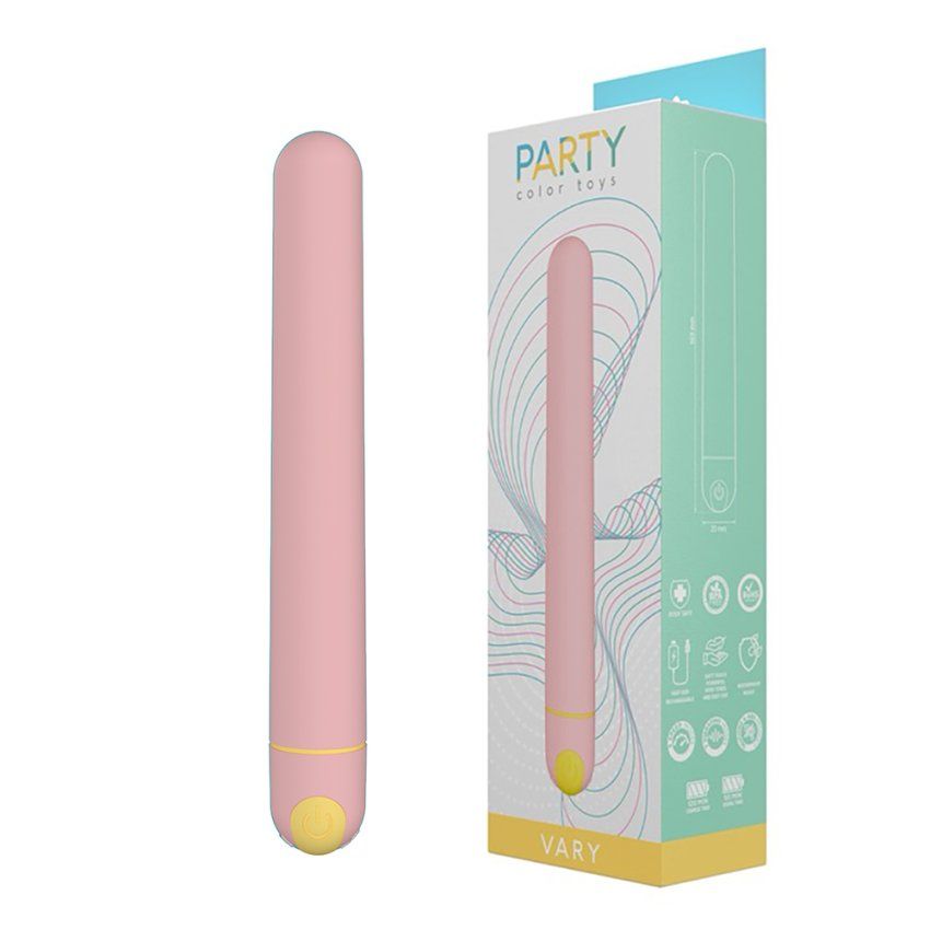 Vibrador Recargable Vary Color Toy Rosa