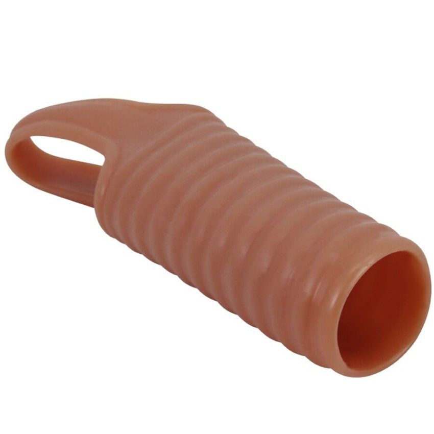 Funda estriada para el pene