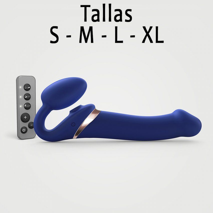 Strap on Multi Orgasmo Azul