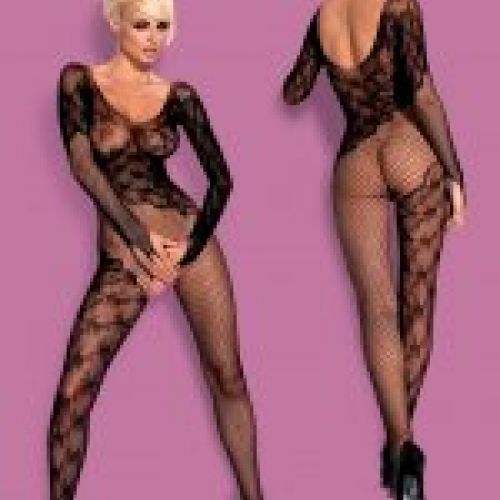 OBSESSIVE BODYSTOCKING BLACK  F210 (3)