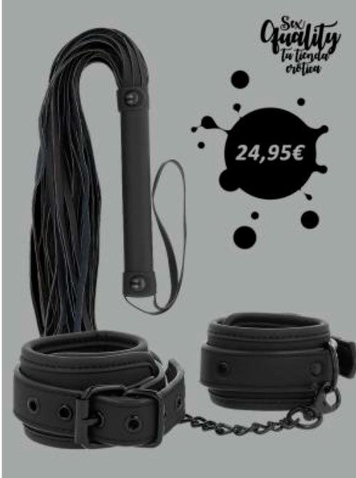 Kit Esposas y Látigo
