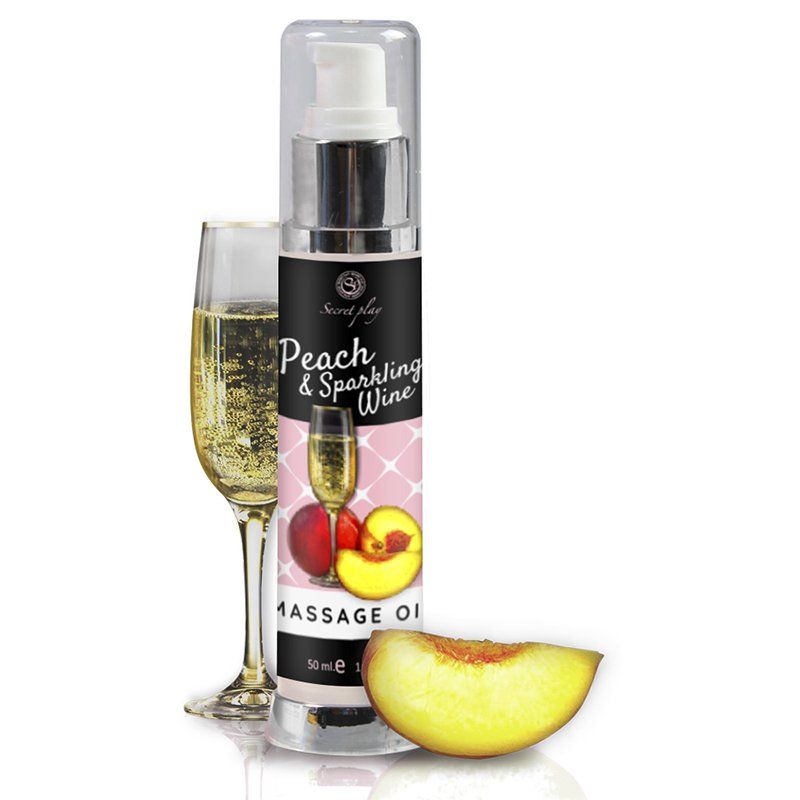 aceite de masaje melocotón y cava