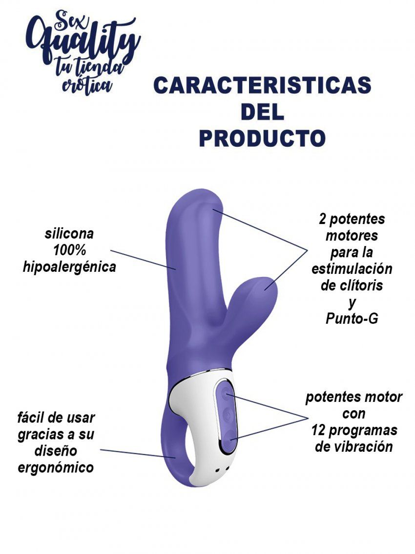 satisfyer Magic Bunny asturias oviedo caracteristicas