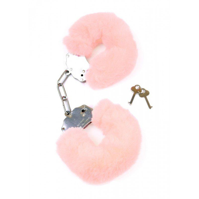 esposas rosa suave de peluche