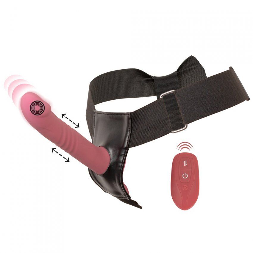 Strap On Set CON VIBRACIÓN Y EMPUJE