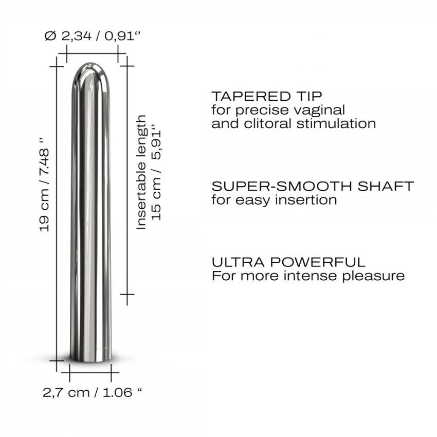 Vibrador Classic Dorcel Silver Star 2.0