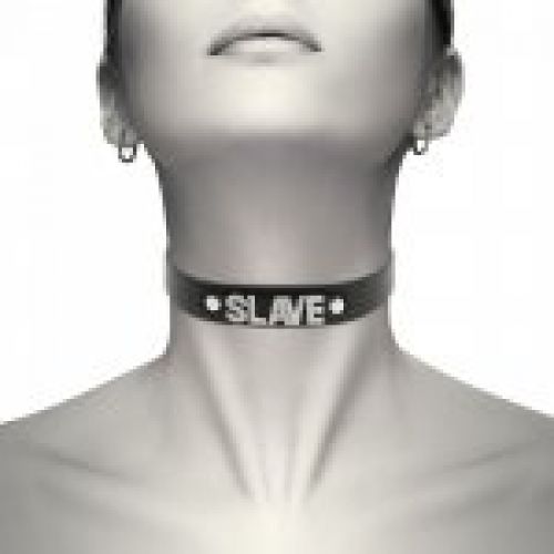Gargantilla Slave, collar sumisa,