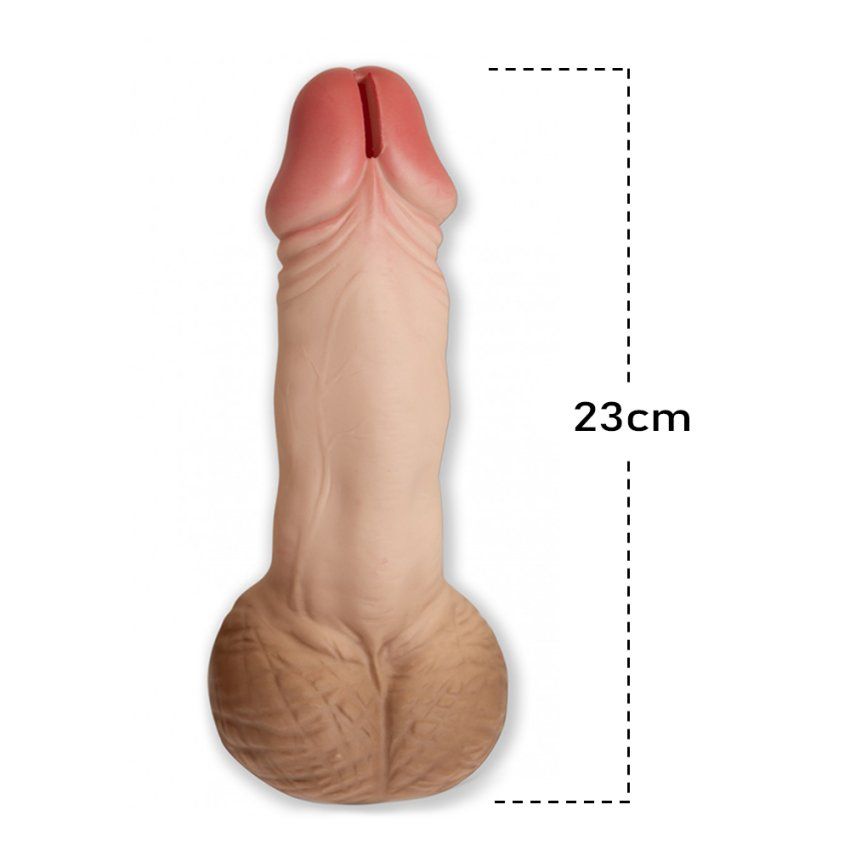 Hucha con forma de pene