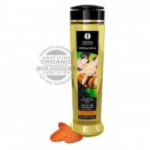 aceite de masaje Orgánico Shunga almentras dulces