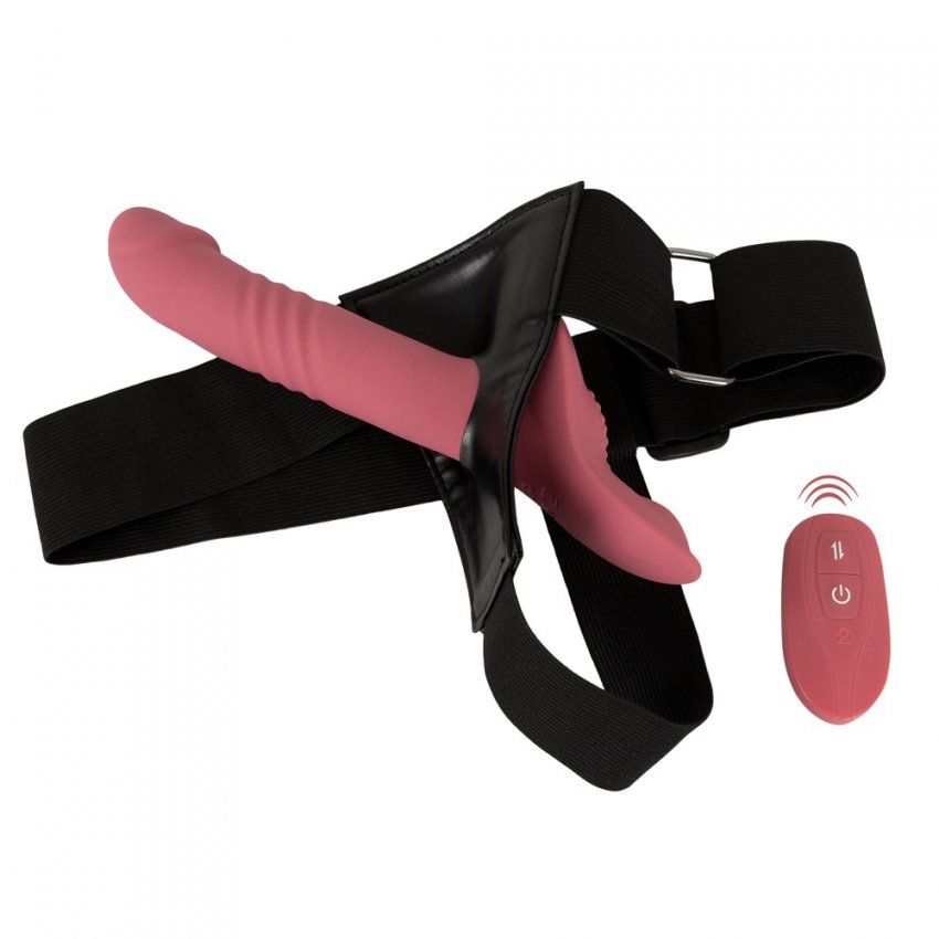 Strap On Set CON VIBRACIÓN Y EMPUJE
