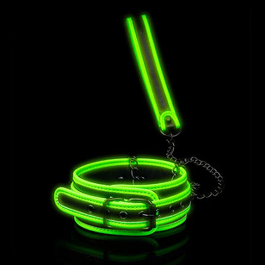 collar fluorescente ouch!