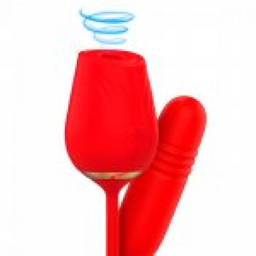 succionador y mini dildo con movimiento 2