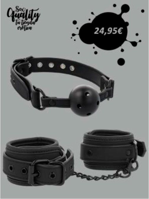 Kit Esposas y Mordaza