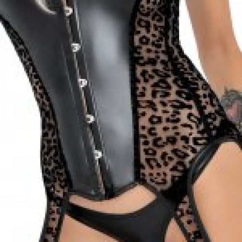 Corset con liguero