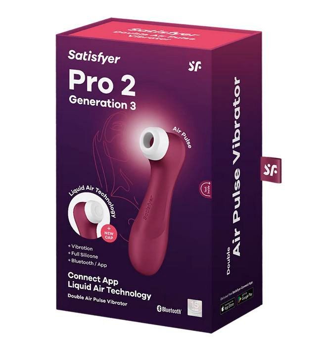 SATISFYER PRO 2 GENERATION 3 APP VINO de SEX QUALITY en OVIEDO, Asturias. Consulte nuestro catálogo