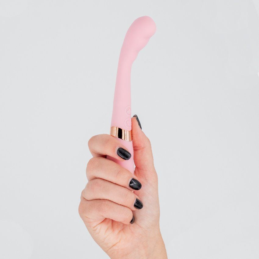 Vibrador con doble y flexible. Un motor en cada punta.