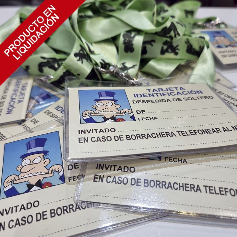 tarjeta de acreditacion despedida de solteros 2