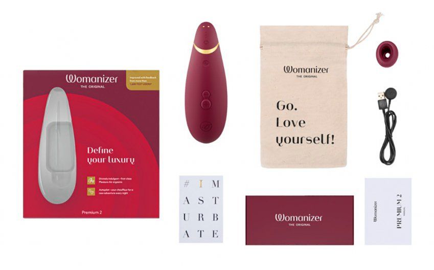 WOMANIZER PREMIUM 2 BORDEAUX