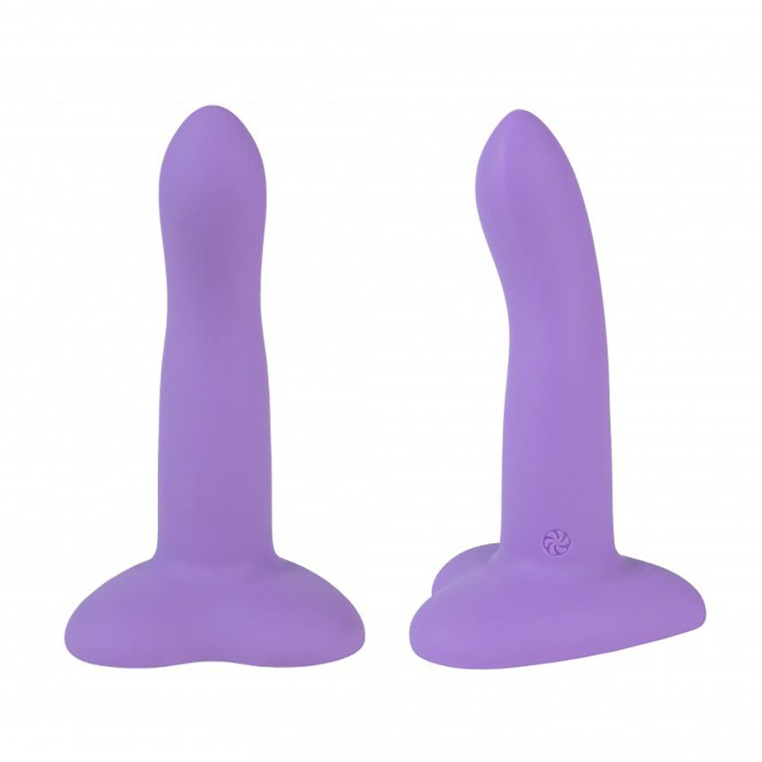 Dildo Flow Emotional Lila Silicona Liquida 13 x 2,9cm
