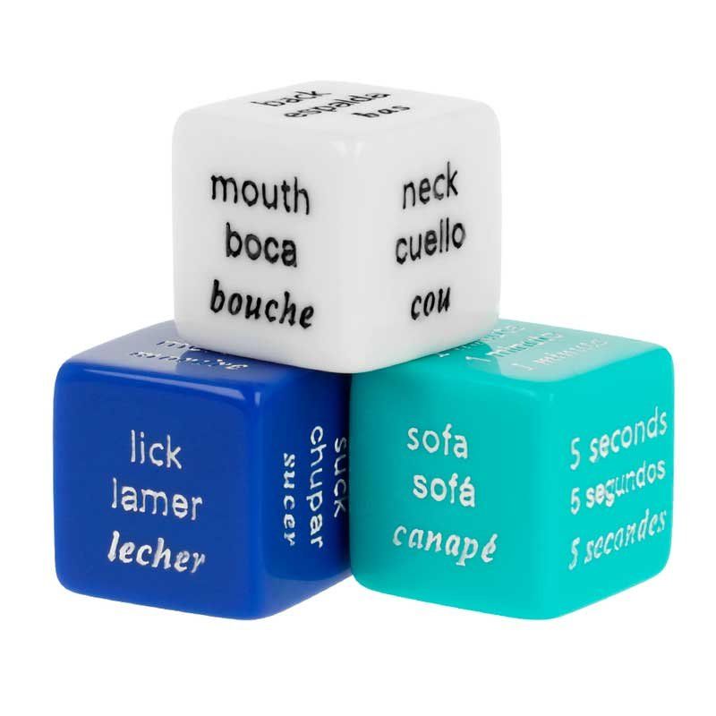 Juego erótico tres dados