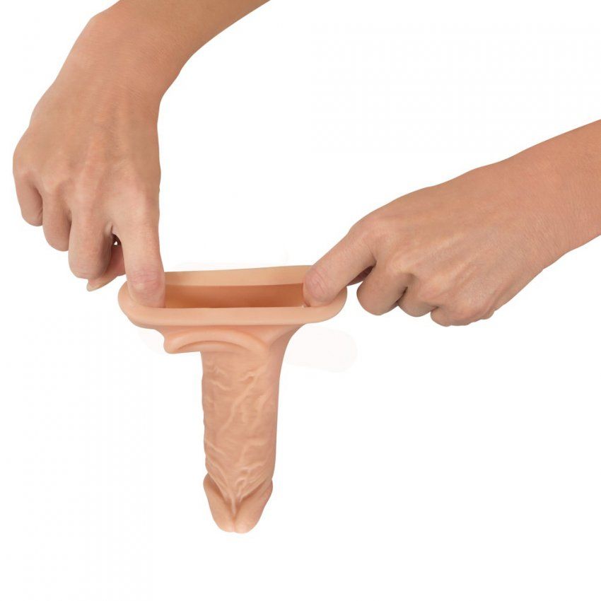 Funda alargadora pene realística