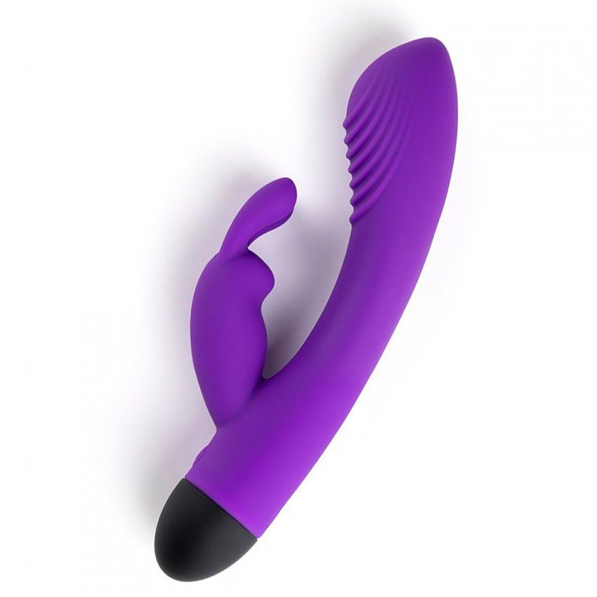 VIBRADOR CON ESTIMULADOR DE CLÍTORIS