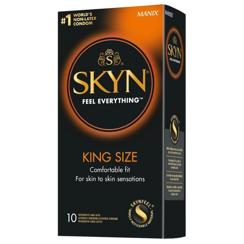 Preservativos sin látex XL SKYN KING SIZE