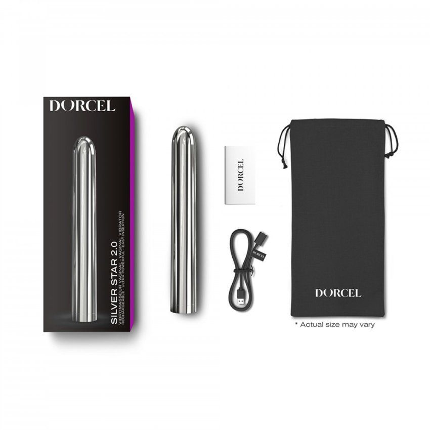 Vibrador Classic Dorcel Silver Star 2.0
